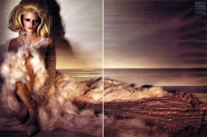 Photos of gold - Model with sequins and furs.jpg